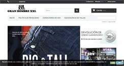 Desktop Screenshot of granhombrexxl.com